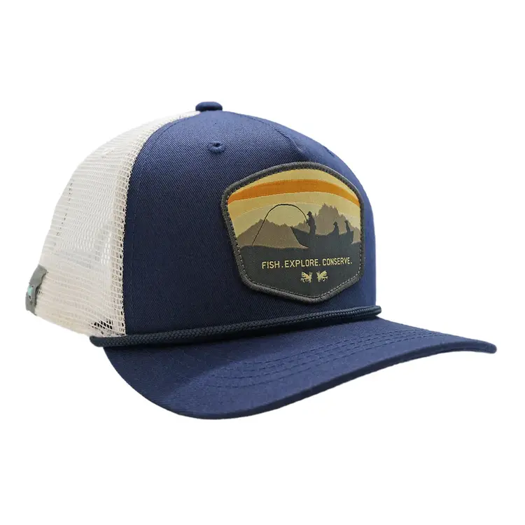Rep Your Water DRIFTER BADGE HAT 5 PANEL