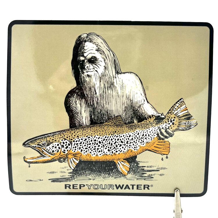Rep Your Water HERO SQUATCH STICKER