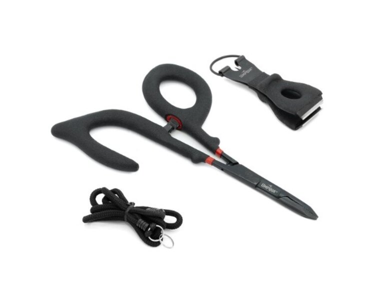 Umpqua Feather Merchants RIVER GRIP PS 6" OPEN CLAMP AND BIG NIP W/LANYARD