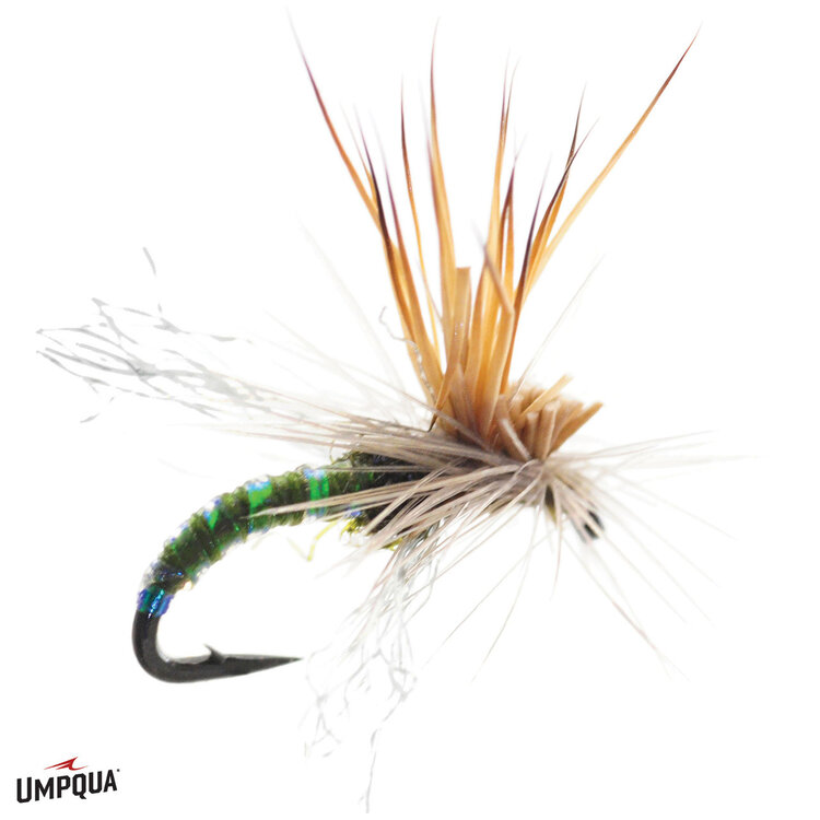 Umpqua Feather Merchants MISSING LINK GREEN DRAKE SIZE 12