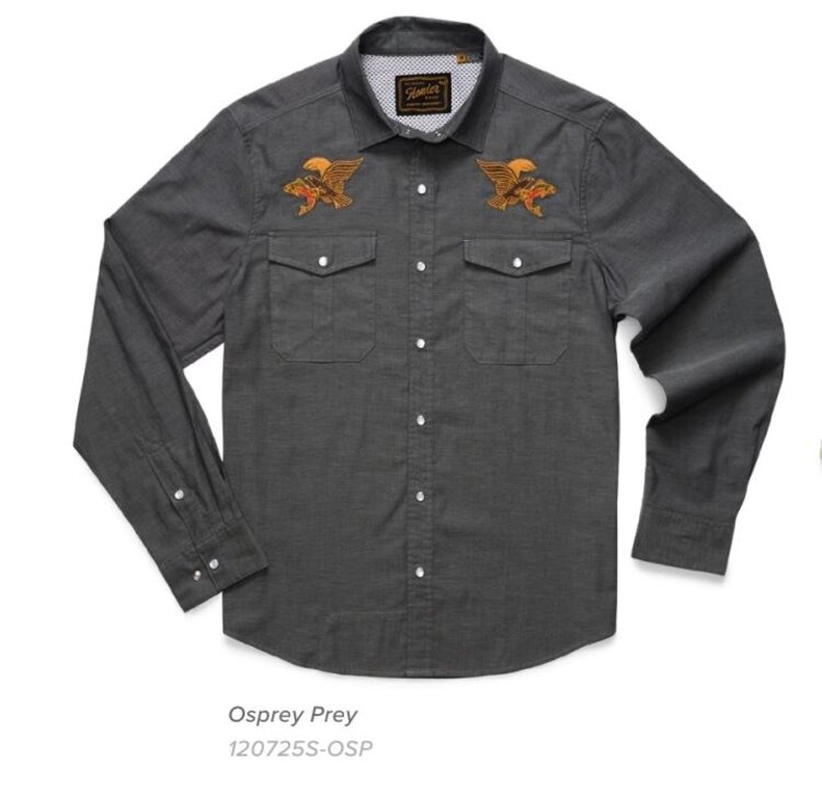 HOWLER BROS GAUCHO SNAPSHIRT- OSPREY PREY