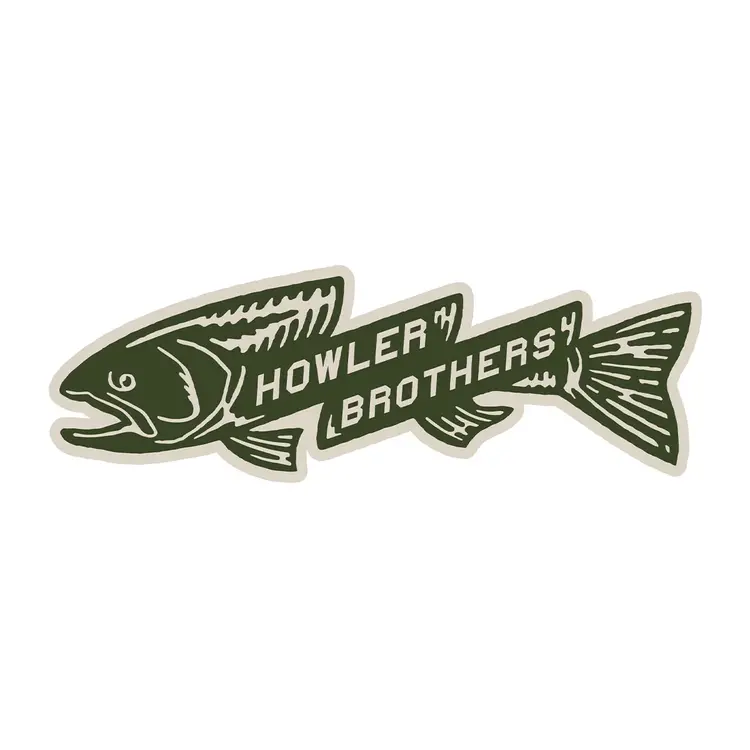HOWLER BROS TROUT BOLT STICKER