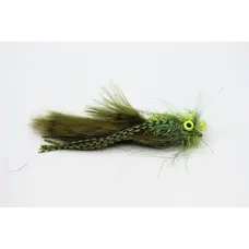 Dream Cast Fly Fishing HAMRICKS REEFER CREEPER BARRED OLIVE #2 3 PACK