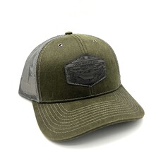RICHARDSON UNDERWOOD BLACK ETCHED PATCH UGLY BUG HAT