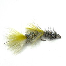 Dream Cast Fly Fishing Gaviglio's articulated silver minnow #4