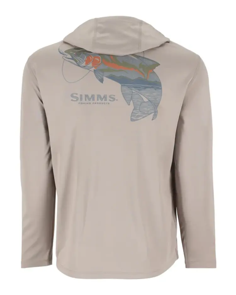 SIMMS SIMMS M'S TECH HOODY DOLOMITE TROUT WITH UGLY BUG LOGO