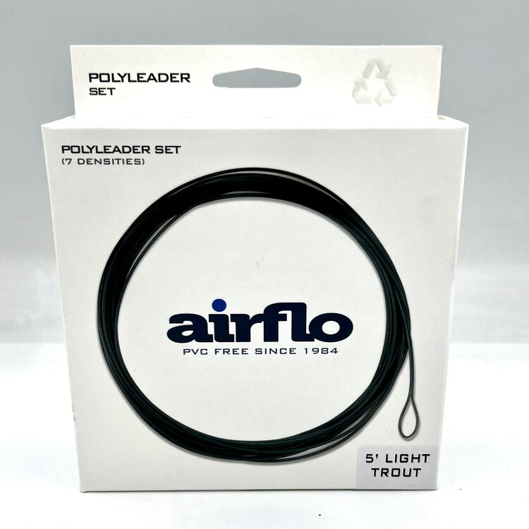 AIRFLO AIRFLO POLYLEADER SET- LIGHT TROUT- 5'