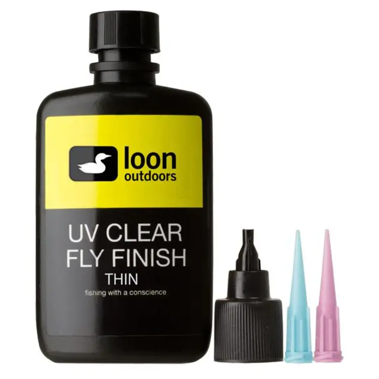 Loon Outdoors LOON UV CLEAR FLY FINISH 2oz BOTTLE
