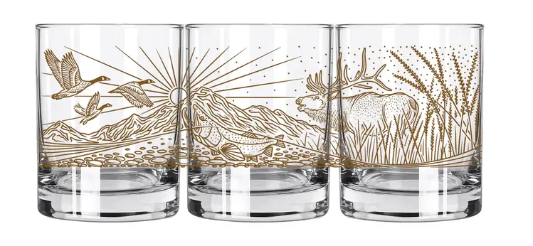 CASEY UNDERWOOD WHISKEY GLASS