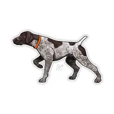 CASEY UNDERWOOD GERMAN SHORTHAIRED POINTER STICKER