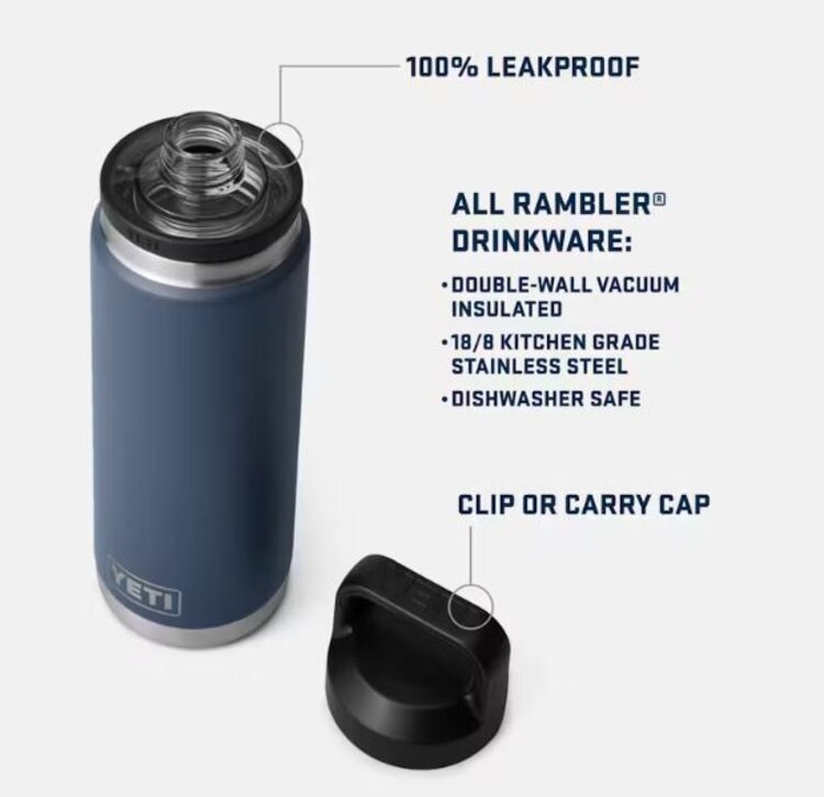 Yeti YETI RAMBLER BOTTLE WITH CHUG CAP