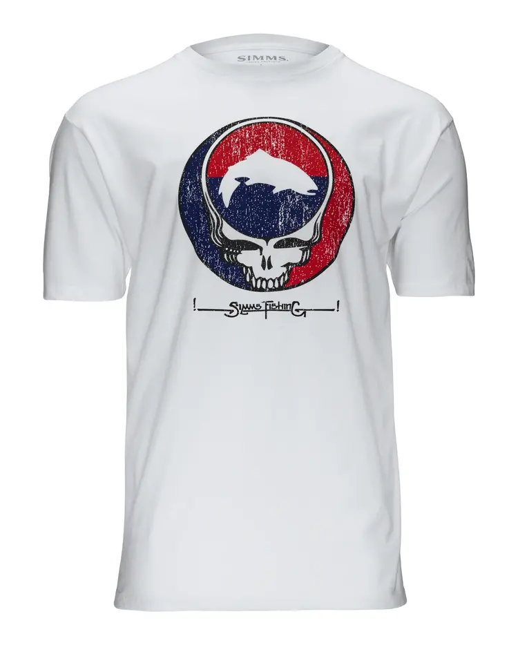 SIMMS SIMMS GRATEFUL DEAD T-SHIRT STEAL YOUR FACE CLASSIC