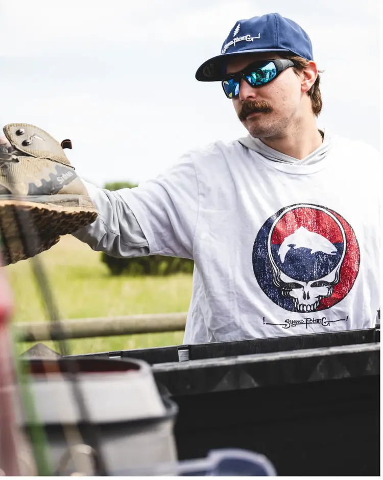 SIMMS SIMMS GRATEFUL DEAD T-SHIRT STEAL YOUR FACE CLASSIC