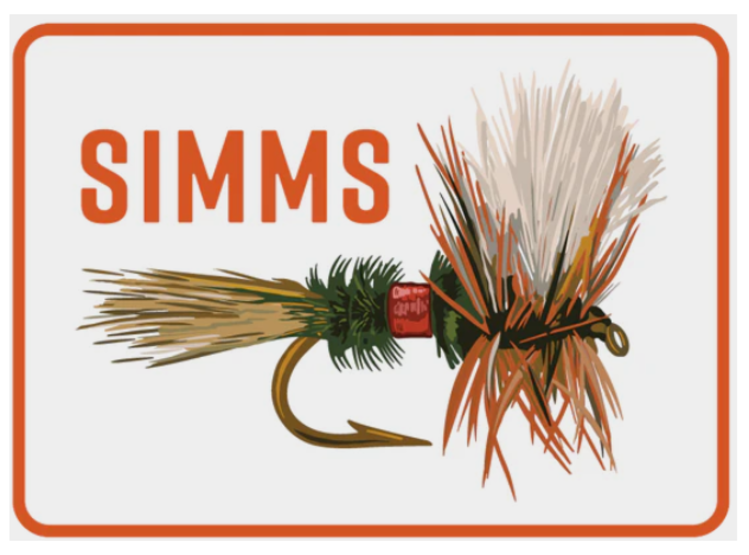 SIMMS ROYAL WULFF STICKER