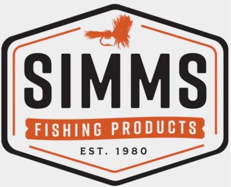 SIMMS FLY PATCH STICKER