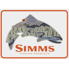 Simms Fishing Products TROUTSCAPE STICKER Simms Fishing Products TROUTSCAPE STICKER