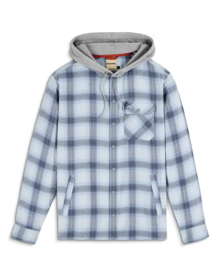 SIMMS SIMMS M'S SANTEE FLANNEL HOODY