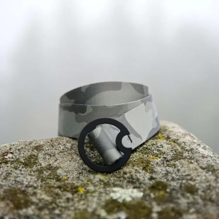 DRIFT BELT COMPANY GRAY CAMO LIFESTYLE BELT