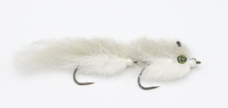 FULLING MILL KINKY MUDDLER White/Gray #2 x #2