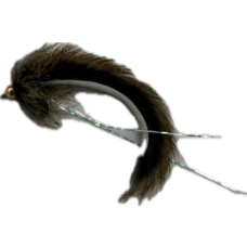 Yellowstone fly goods BH PINE SQUIRREL LEECH NATURAL #12