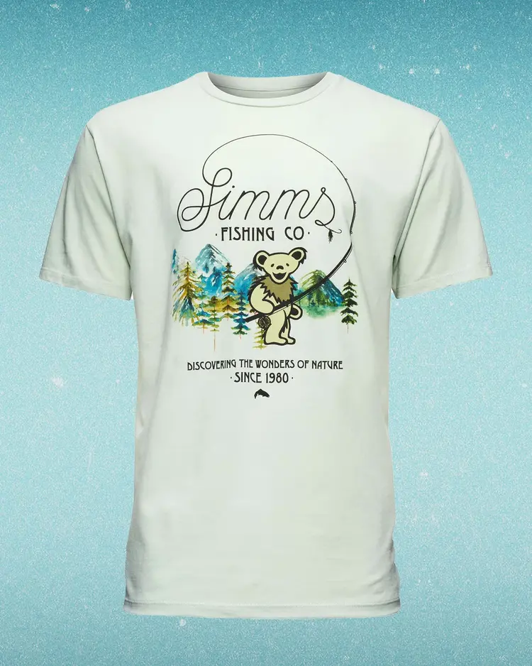 SIMMS GRATEFUL DEAD SHORT SLEEVE T-SHIRT WONDERS