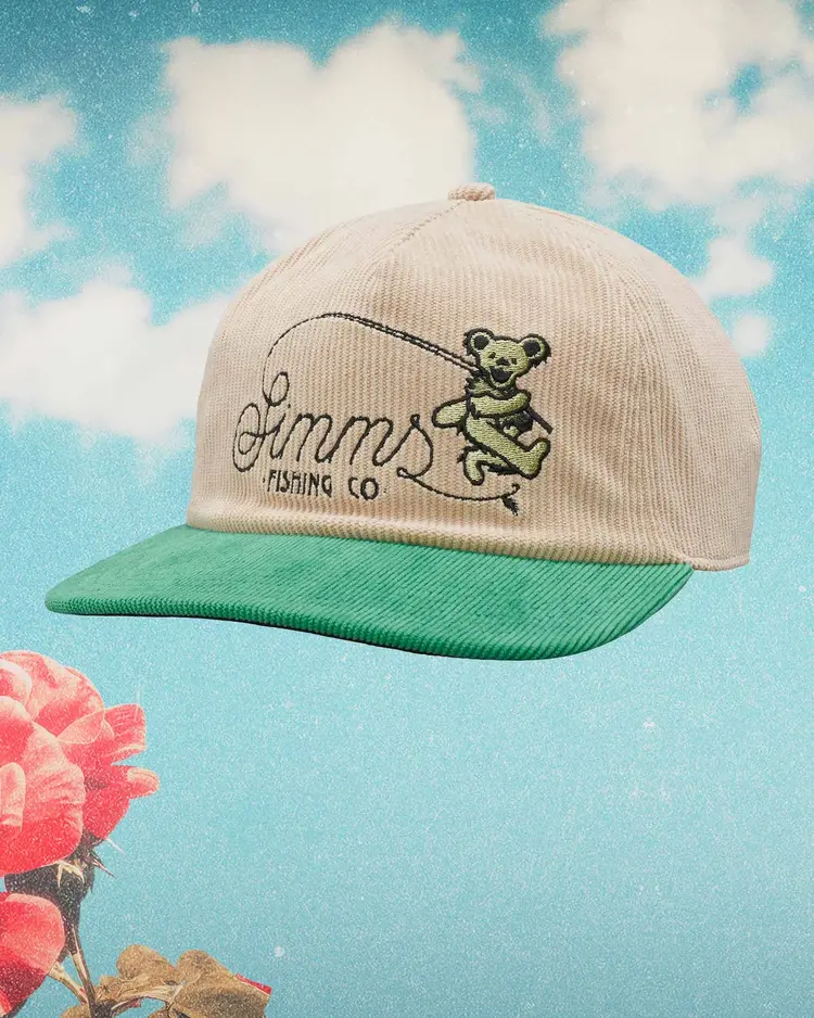 SIMMS GRATEFUL DEAD CORDUROY CAP - WONDERS TAN