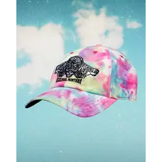 SIMMS GRATEFUL DEAD SINGLE HAUL CAP - FOUNTAIN SCRIPT TIE DYE
