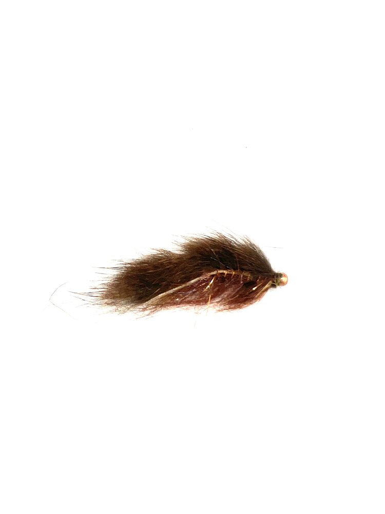 Ugly Bug Fly Shop BALANCED SQUIRREL LEECH BROWN GRAB BAG - 3 PER BAG