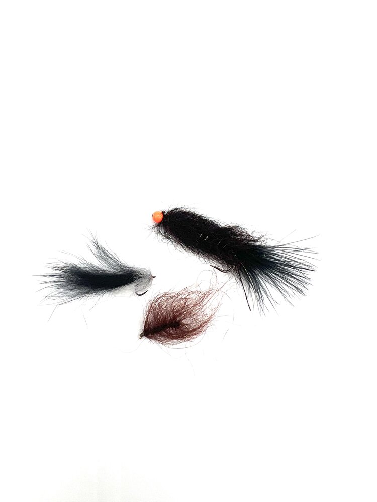 Ugly Bug Fly Shop STILLWATER LEECH GRAB BAG - 3 PER BAG