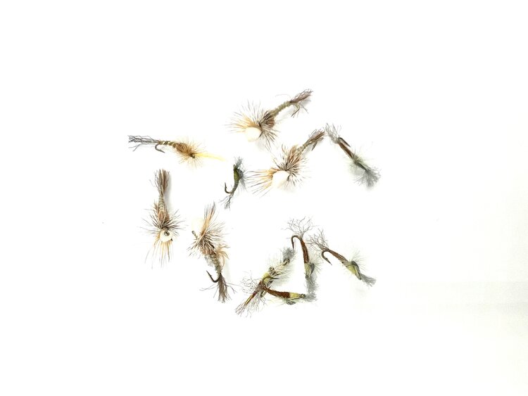 Ugly Bug Fly Shop CRIPPLE DRY FLY GRAB BAG - 12 PER BAG