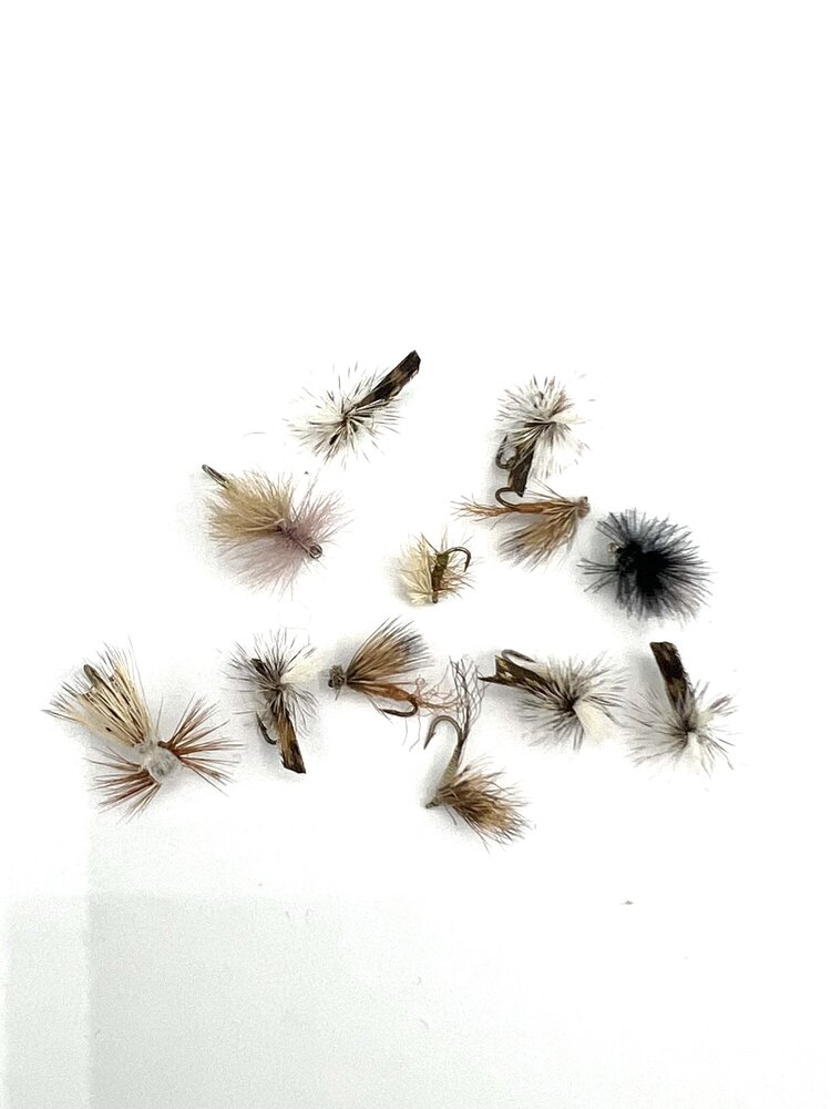 Ugly Bug Fly Shop CADDIS DRY FLY GRAB BAG - 12 PER BAG