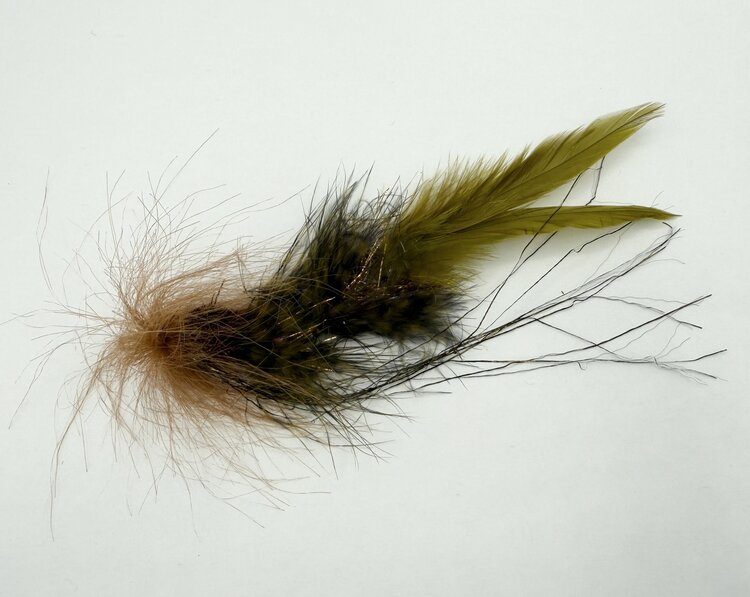 Montana Fly Company Cj's Big Johnson 1/0 Brown/Olive 3 PACK