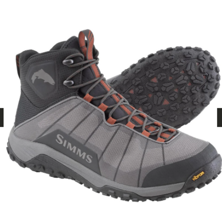 Simms Fishing Products SIMMS FLYWEIGHT BOOT- VIBRAM SOLE