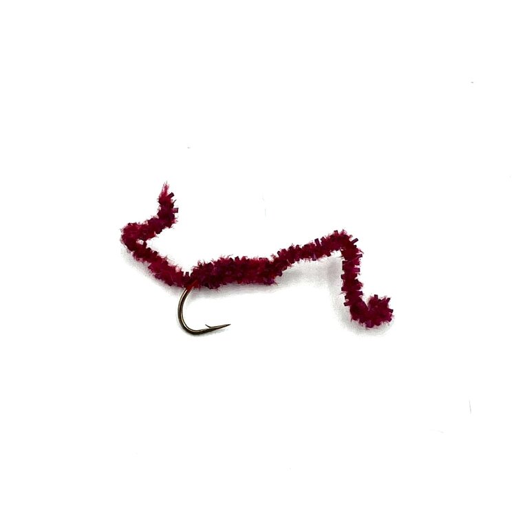 Ugly Bug Fly Shop SQUIGGLE WORM GRAB BAG #12 - 5 PER BAG
