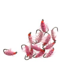 Ugly Bug Fly Shop PINK SCUD GRAB BAG #16- 12 PER BAG