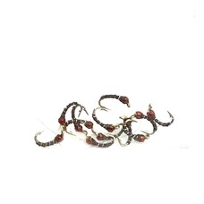 Ugly Bug Fly Shop BARBED WIRE MIDGE BROWN GRAB BAG #18- 12 PER BAG