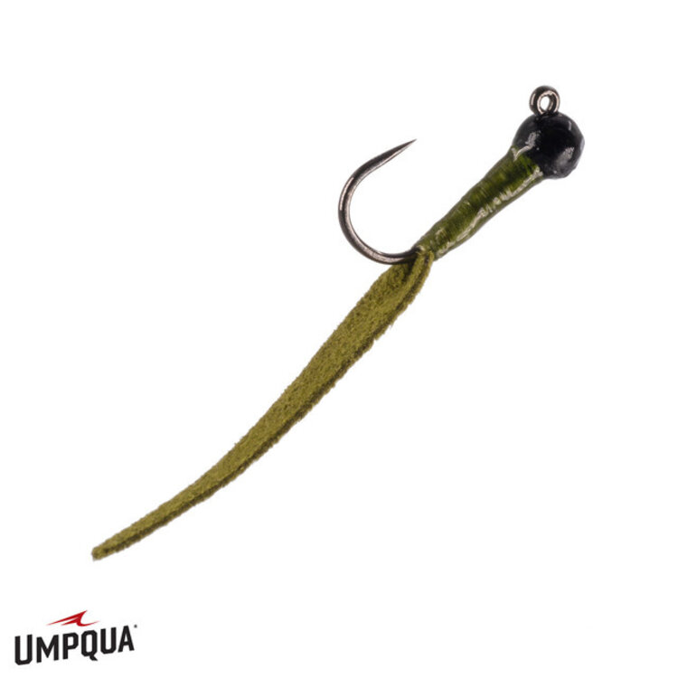 Umpqua Feather Merchants JIGGED LEATHER LEECH SIZE 10