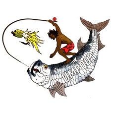 Umpqua Feather Merchants TARPON STICKER SURFER