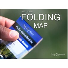 Map The Xperience UPPER NORTH PLATTE RIVER PAPER MAP