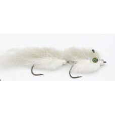 KINKY MUDDLER WHITE GRAY #2X#2 3 PACK