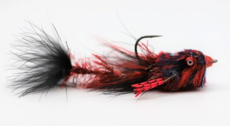 Ugly Bug Fly Shop WALTER'S WEAKNESS BLACK DEATH 1/0 3 PACK