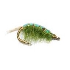 SOLITUDE SCUD OLIVE #16 4 PACK