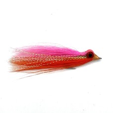Ugly Bug Fly Shop CLOUSER MINNOW PINK/ORANGE #2 GRAB BAG- 2 PER BAG