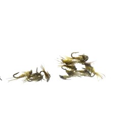 Ugly Bug Fly Shop REAL DEAL POINT FLY OLIVE GRAB BAG- 10 PER BAG
