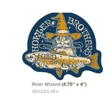 HOWLER BROS RIVER WIZARD STICKER