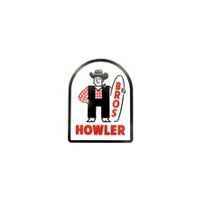 HOWLER BROS HOWLER WESTERN WEAR STICKER