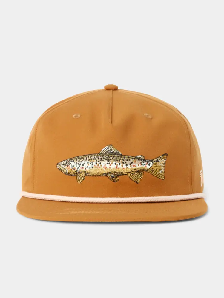 DUCK CAMP BROWN TROUT GRANDPA HAT
