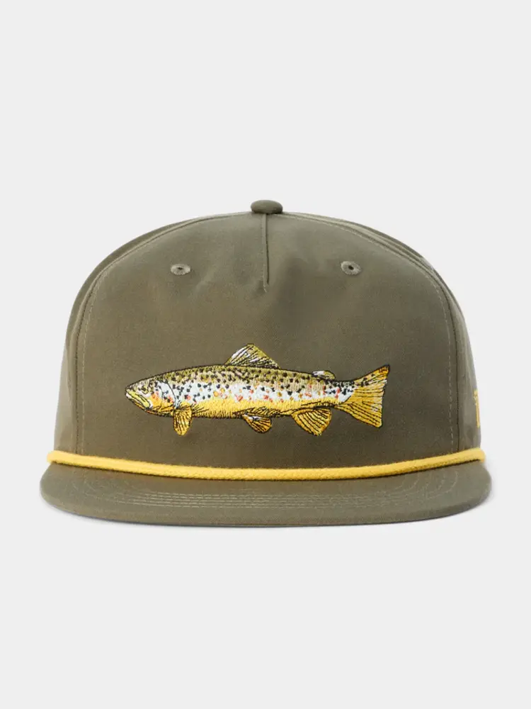 DUCK CAMP BROWN TROUT GRANDPA HAT