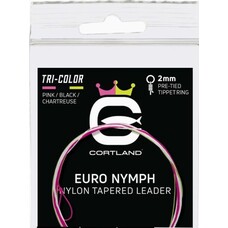 cortland line company EURO NYMPH NYLON TAPERED LEADER