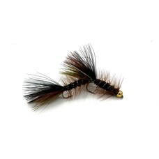 Dream Cast Fly Fishing ARTICULATED THIN MINT W/ TUNGSTEN BEAD HEAD #4